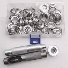 103sets Metal Eyelets with Grommet Dia.12mm for belt buckle clothing decoration buckle hollow rivet eye button 2024 - buy cheap