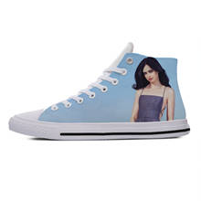 2019 quente legal moda pop engraçado novo verão alta qualidade tênis handiness sapatos casuais 3d impresso para as mulheres masculinas krysten ritter 2024 - compre barato