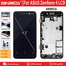4.0" Original For ASUS Zenfone 4 A400CG LCD Display Touch Screen with Frame Digitizer Assembly For ASUS A400CG Zenfone4 LCD 2024 - buy cheap