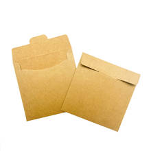 50 pçs/lote CD de disco Óptico Do Vintage envelope Envelopes de Papel Kraft CD Em Branco Kraft Saco de Papel Favor De Partido 2024 - compre barato