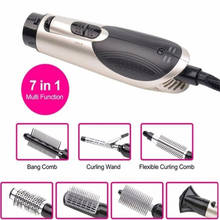 Electric Hot Air Brush Blowing Dryer Hairstyle Straighter Curler Blow Hairdryer Styling Salon Curling Roller Hairbrush Comb Kit 2024 - buy cheap