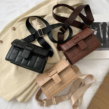 Fashion Exquisite Shopping Bag Portable Flap Solid Messenger Bag for Women PU Leather Shoulder Handbag Satchel 2024 - buy cheap