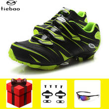 Tiebao-Zapatillas Deportivas para Hombre, zapatos profesionales con autosujeción, con pedales, para bicicleta de montaña, Vtt 2024 - compra barato