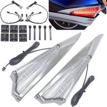 Goldwing capa de proteção para moto, para honda goldwing gl1800 f6b 2018 2019 2020 2021, alforje de motocicleta, luz led, seta 2024 - compre barato