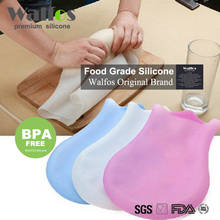 Walfos  1 Piece Food Grade Silicone Preservation Magic Kneading Dough Flour-Mixing Bag DIY Bakeware Pastry Tools 2024 - buy cheap