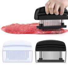 Professional 48pcs Needles Stainless Steel Meat Tenderizer Kitchen Cooking Tools Tender Meat Hammer Mallet Meat Tool for Kitchen 2024 - buy cheap