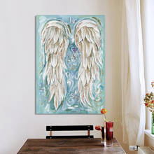 Abstract Musical Symbol Angel Wings Canvas Painting Prints and Posters Cuadros Wall Art Pictures for Living Room Home Decoration 2024 - buy cheap