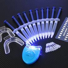 Kit de clareamento dental em gel com peróxido, produto para branqueamento dos dentes, higiene oral, conjuntos para cuidados bucais 2024 - compre barato