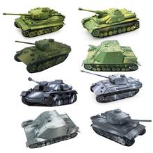 1/72 German Tiger Panther Tank Model DIY Assemly Puzzles Toys Kids Collectible Fashion Model Educational Collection 2024 - buy cheap