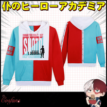 Anime My Hero Academia Shoto Todoroki Cosplay Costumes Women Men Boku no Hero Academia Hoodies Sweatshirts Warm Coat Jackets 2024 - buy cheap