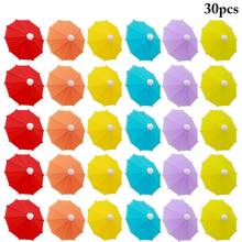 30pcs/set Wine Glass Charm Creative Silicone Umbrella Drink Glass Marker Party Favor Bar Accessories Random Color 2024 - buy cheap