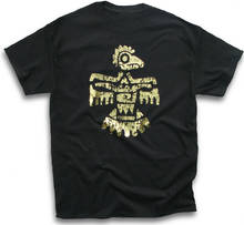 Мужская футболка с золотыми птицами Aztec Mayan Inca Peru Machu Picchu Chile ADOR Sm 3Xl подростковый поп-топ 2024 - купить недорого
