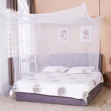Universal Moustiquaire Canopy White Four Corner Post Student Canopy Bed Mosquito Net Netting Queen King Twin Size 2024 - buy cheap