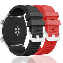 Gear s3 frontier pulseira de relógio, pulseira de relógio inteligente clássica 22mm silicone para samsung galaxy watch 46mm gear s3 2024 - compre barato