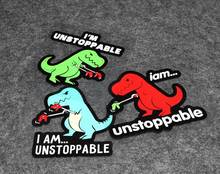 I Am Unstoppable Dragon Sticker Vinyl Reflective  Funny Car Stickers Decoration Motocross Decals for Cars Trucks Vans Walls 2024 - buy cheap