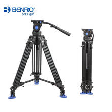 Benro-tripé de vídeo bv10 profissional, armazenamento de câmera auminium, bv10h, placa de transporte qr13, carga máxima 10kg 2024 - compre barato