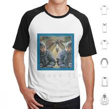 Camiseta de algodón con estampado de rey carmesí, camisa guay de color rojo, lagarto, sin estrellas, de la Biblia con espalda, Isla de Poseidón, 6xl 2024 - compra barato