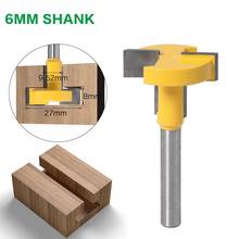 1pcs 6mm shank T-Slot & T-Track Slotting Router Bit - 8"6mm Shank For Woodworking Chisel Cutter 2024 - buy cheap