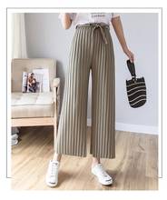 Pencil Pants Women's 2020 SpringNew Korean Temperament Pleated Feet Pants Women Loose Nine Points Casual Pants Female Sale A989 2024 - buy cheap