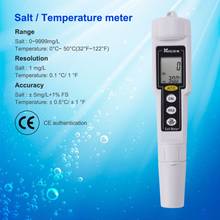 Salt Meter Digital Salinometer Waterproof Test Range 0-9999mg/L  0-5.0% Water Salinity Tester Brackish CT-3086 CT-3081 CT-3080 2024 - buy cheap