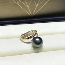 Anéis de pérolas com design elegante de 3 tamanhos s925 componentes de anéis de prata esterlina para mulheres montagem de anéis diy artesanais 2024 - compre barato