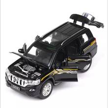 1: 32 Simulation Toyota Prado car Model Alloy SUV Children's Toys Birthday Return Car New Year Christmas Gift 2024 - buy cheap