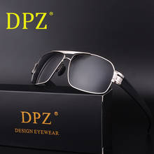 DPZ-gafas de sol polarizadas para hombre, lentes de marca de lujo de diseñador, Vintage, con revestimiento interior UV400 2024 - compra barato