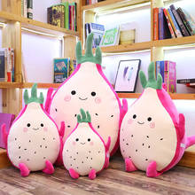 45-110cm Cute Dragon Fruit Plush Toys Stuffed Fruits Pitaya Dolls Soft Cute Sleep Pillow Cushion for Kids Baby Girls Gifts 2024 - buy cheap