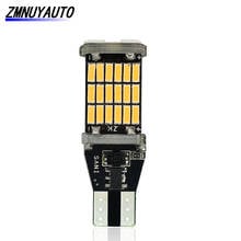 Lâmpadas led 45smd 921, 912, t15, sem erro no interior do carro, luzes de ré, desembaraço externo automático, lâmpada traseira dc 12v 2024 - compre barato