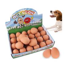 Pet Toy Novelty Artificial Rubber Egg Model Bouncy Ball April Fools' Day Prank Kids Present Children Educaional Christmas Gifts 2024 - buy cheap