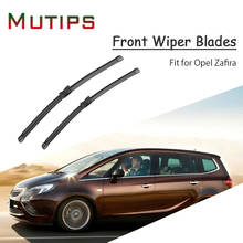 1Set Rubber Car Front Wiper Blade Kit For Opel Zafira A B Tourer 2018 2017-1998 Original Replace Insert Strip Auto Accessories 2024 - buy cheap