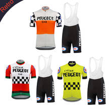 New Classic Men's Cycling Jersey Short Sleeve Set Bicycle Wear 9D Gel Pad Breathable Mountain Bike Sportswear Retro Styles 2024 - buy cheap