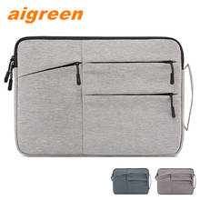 Briefcase aigreen Brand Laptop Bag 11",12",13",14",15,15.6",13.3",15.4 inch,Sleeve Cover Case For Macbook Air Pro,Dropship, AG02 2024 - buy cheap