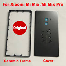 Carcasa central de bisel frontal de cerámica para Xiaomi Mi Mix /Mi Mix Pro, versión 18k, Original 2024 - compra barato