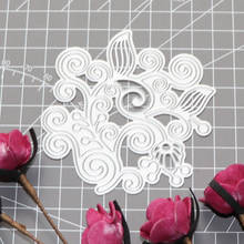 Lace Leaves Frame Metal Cutting Dies For DIY Scrapbooking Embossing Paper Card Photo Album Making Craft 2022 New 2024 - buy cheap