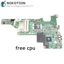 NOKOTION 646175-001 для hp 430 630 631 материнская плата для ноутбука HM55 GMA HD DDR3 Бесплатный процессор 2024 - купить недорого