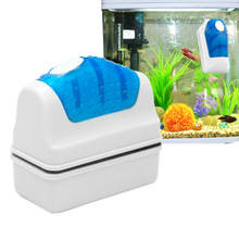 Magnetic Aquarium Fish Tank Brushes Algae Scraper Cleaner Floating Clean Glass Window Brush Plastic Sponge Accessories Tools 2024 - buy cheap