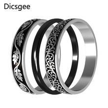 Cremo Womens Titanium Rings Set Interchangeable Filled Luxury Ring Combination Stainless Steel Band Ring Bague Acier 2024 - buy cheap