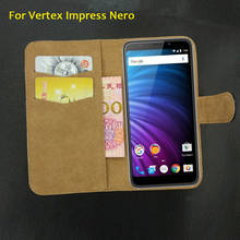 Кожаный чехол для Vertex Impress Nero, 6 цветов, модный винтажный роскошный эксклюзивный Ретро защитный чехол для телефона 2024 - купить недорого