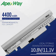 Apexway White 4400 mAh Laptop Battery for Sumsung N143 N143P N145 N145P N250 N250P N260 N260P AA-PB2VC6B AA-PL2VC6W AA-PB2VC6W 2024 - buy cheap