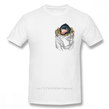 Милая Мини-футболка с принтом «сокровище ниффлер», качественная футболка унисекс с короткими рукавами и круглым вырезом, футболка большого размера, оптовая продажа 2024 - купить недорого
