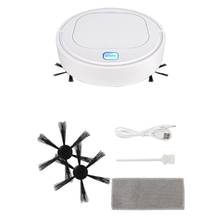 New Robot Vacuum Cleaner Automatic Smart Sweeping Robot Home Sweeping Machine Mites Removal Low Noise Indoor White 2024 - buy cheap