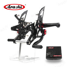 Arashi CNC Adjustable Footrests Rider Foot Pegs Rearset S1000RR HP4 2009-2014 For BMW S 1000 RR 2009 2010 2011 2012 2013 2014 2024 - buy cheap