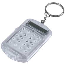 Clear Plastic Casing 8 Digits Electronic Mini Calculator w Keychain 2024 - buy cheap