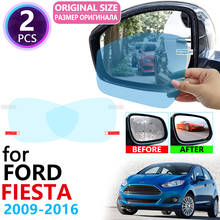 for Ford Fiesta MK7 ST 2009~2016 Full Cover Rearview Mirror Anti-Fog Rainproof Anti Fog Film Accessories 2010 2013 2014 2015 2024 - buy cheap