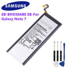 100% Original Replacement Battery EB-BN930ABE EB-BN935ABA For Samsung Galaxy Note 7 Phone Rechargeable Batteria 2024 - buy cheap