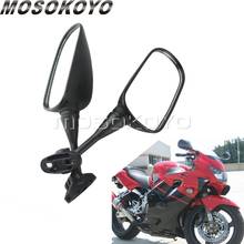 Левые и правые мотоциклы, черные боковые зеркала заднего вида для Honda RC51/RVT 1000R 1999-2006 CBR600F4 CBR600F4i CBR600RR CBR954RR 2024 - купить недорого