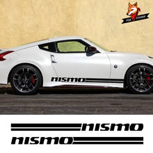 Lado do corpo do carro adesivos auto vinil filme decalque automóvel acessórios do carro para nissan guke 370z GT-R patrulha micra nismo 2024 - compre barato