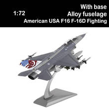 1/72 Scale Navy Army American USA F16 F-16D Fighting Falcon Airplane Models Adult Children Toys Display Show Plane Military Gift 2024 - buy cheap