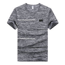 Men's Summer new  T-shirt casual high quality Fashion  Crew neck Mens Clothing Short Sleeve plus size 7XL 8XL 9XL men's T-shirt 2024 - buy cheap